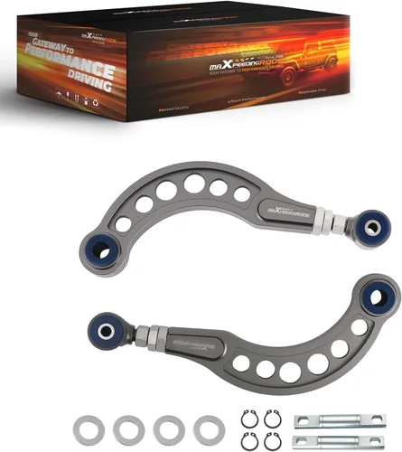 Miniatura 10 de maXpeedingrods Brazos de control superiores traseros para Honda Civic Coupe Sedan Acura CSX-S 2006-2015, Camber ajustable 3°