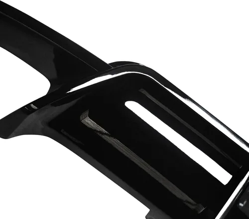 Miniatura 9 de NINTE Difusor trasero con luz de freno LED para Toyota Camry SE XSE Sedan solo 2018-2024 ABS negro brillante parachoques trasero labio