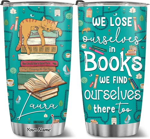 Miniatura 17 de BECHUSKY Vaso de recursos humanos personalizado de regalo para mujeres, hombres, papá, mamá, nombre personalizado, decoración divertida de oficina