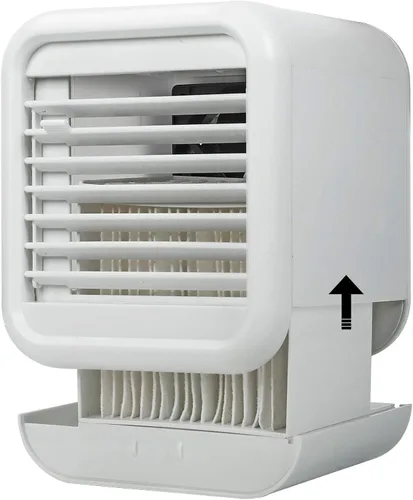 Miniatura 3 de Ventilador de aire acondicionado portátil, humidificación por pulverización, enfriador de aire 3 en 1 Humidificador Purificador, con 3