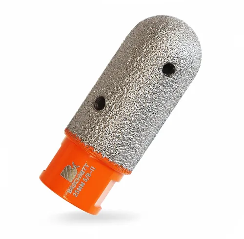 Miniatura 19 de Broca biseladora de diamante, brocas de diamante BRSCHNITT de 3.228 in con rosca 5/8-11 para agrandar, pulir y biselar los agujeros exsit