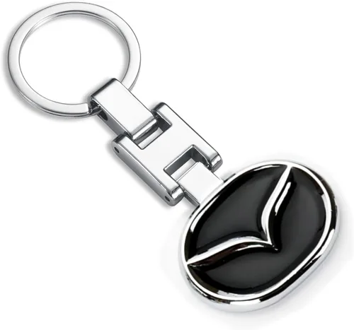 Miniatura 6 de Llavero creativo con logotipo de coche 3D, llavero de metal cromado y aleación de coche, regalos para mujeres y hombres, tamaño universal