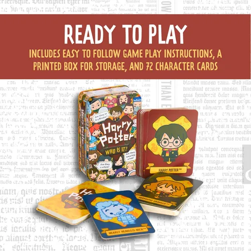 Miniatura 6 de Paladone Harry Potter Who is It Guessing - Mercancía con licencia oficial del juego