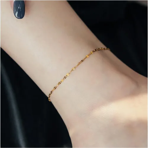 Miniatura 2 de LANG XUAN Tobillera de tortuga turquesa de varias capas de oro bohemio hecho a mano con dije de árbol de la vida para mujer