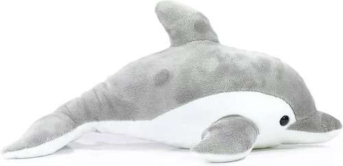 Miniatura 6 de TigerHart Dorian The Dolphin - Peluche de delfín de 11 pulgadas