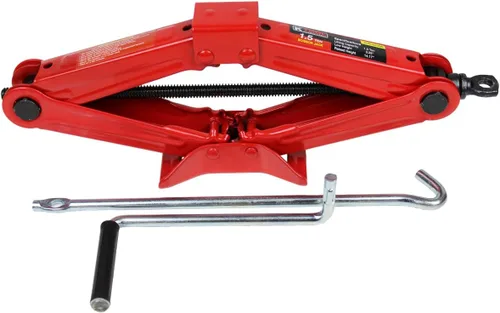 K Tool International 63100 Gato de tijera automotriz de 1.5 toneladas para garajes, talleres de reparación y bricolaje, compacto, portátil, 3,000