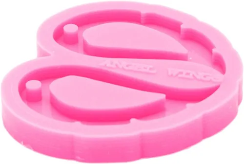 Miniatura 5 de Angel Wings Pendientes ahuecados en forma de pluma, moldes de resina, moldes de silicona para fundición de resina, hechos a mano, joyería de moda