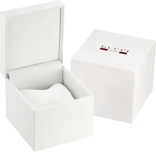 Miniatura 3 de Gucci SYNC XXL Reloj de cuarzo suizo de acero inoxidable con correa de goma
