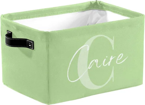 Miniatura 16 de Cesta de regalo personalizada con nombre, caja de juguetes de almacenamiento personalizada para niños, organizador de cubos de almacenamiento