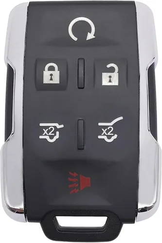 Miniatura 6 de Horande Funda de Reemplazo para Llavero de 6 Botones, Compatible con Chevy Suburban Tahoe Silverado Colorado GMC Yukon Sierra Canyon, Llavero