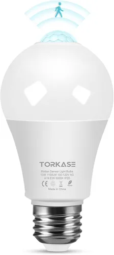 Miniatura 8 de Torkase Bombillas de luz para exteriores del atardecer al amanecer, no requiere temporizador, 12 W (equivalente a 100 W), blanco cálido de 3000 K