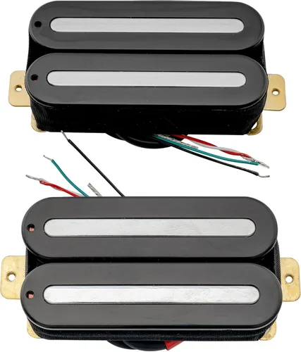 Miniatura 5 de Pastillas humbucker de cerámica Artec HXTN Super Power de doble cuchilla Hot Rail para guitarra eléctrica estilo Strat Tele, juego de pastillas