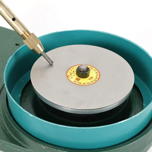 Miniatura 6 de Máquina de facetado de gemas TBVECHI 110V joyería banco de roca pulido máquina de pulir torno de banco Herramientas pulidora