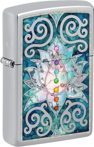 Miniatura 21 de Zippo - Encendedor de bolsillo cruzado Armadura San Benito Latón