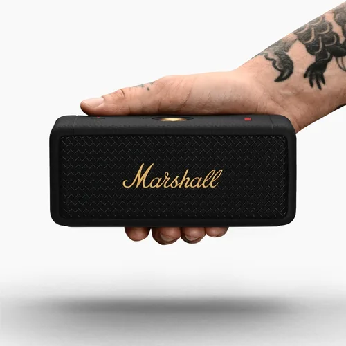 Miniatura 6 de Marshall Emberton II - Altavoz Bluetooth portátil, color negro y latón
