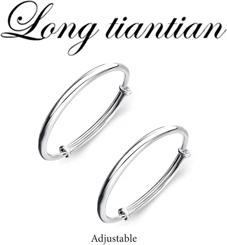 Miniatura 7 de Long tiantian Gold Bangles for Women Stackable Bracelets Layered Gold Cuff Bracelet Adjustable Bracelets for Women Trendy Gift