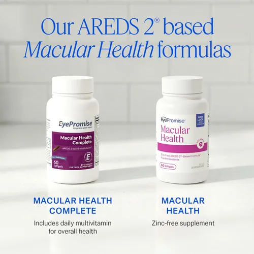 Miniatura 9 de EyePromise Macular Health Vitaminas para los ojos – 60 cápsulas blandas, suministro para 30 días – Suplementos de salud ocular sin zinc para apoyo