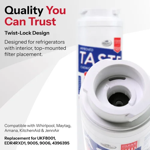 Miniatura 2 de Clear Choice CLCH101 Filtro de agua para nevera, reemplazo compatible con filtro Maytag, alternativa rentable al original de fábrica