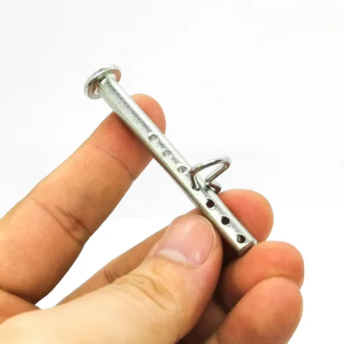 Miniatura 6 de 472795 014973472795 Pasador de horquilla con clip R (1/4 pulgadas X 2-1/2 pulgadas) (8 juegos)