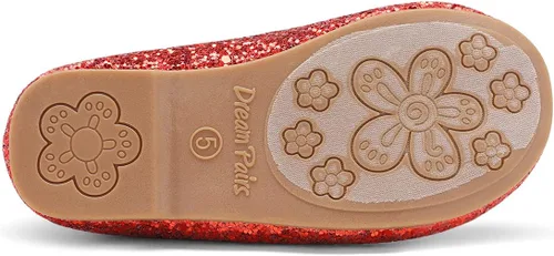 Miniatura 6 de DREAM PAIRS Zapatos de vestir para niñas pequeñas, zapatos de ballet para fiesta, boda, niña de las flores