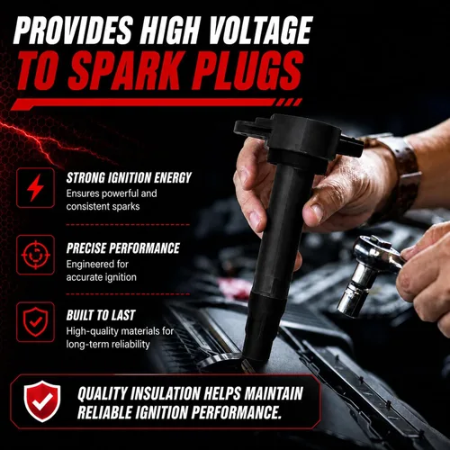Miniatura 3 de Paquete de 4 bobinas de encendido compatibles con Chrysler 200 Dodge Journey Caliber Jeep Compass Patriot 1.8L 2.0L 2.4L, 3 pines de repuesto