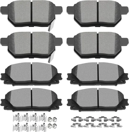 Miniatura 9 de D373 D374 SCITOO - Juego de pastillas de freno de disco para Honda Civic 1988-1989