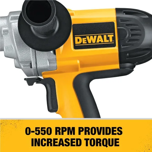 Miniatura 6 de DEWALT Taladro eléctrico, mango de pala, 1/2 pulgada, 9 amperios (DW130V)