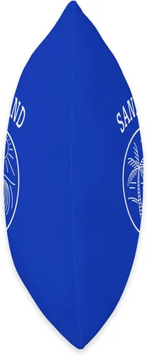 Miniatura 2 de Sanibel Island Florida Beach Clothing- DZignLine Retro Cool Sanibel Island Florida Scenic Beach Wave - Almohada novedosa, 16 x 16 pulgadas