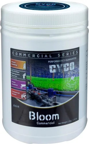 Miniatura 5 de CYCO Serie comercial Bloom, Fertilizante en polvo micronizado de una parte para aplicaciones hidropónicas y de suelo, 26.46 oz.
