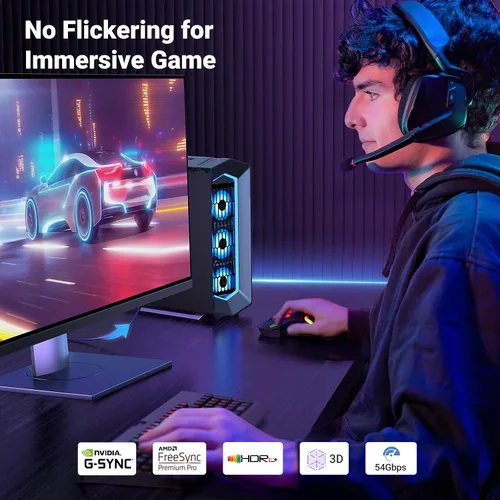 Miniatura 6 de UGREEN Cable DisplayPort 2.1 de 16K de 3.3 pies [certificado VESA] DP 2.1 54Gbps compatible con 8K @240Hz 1080P a 540Hz HDR, HDCP, DSC 1.2a, cable