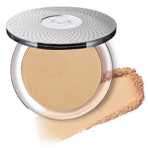 Miniatura 27 de PÜR MINERALS Base de Maquillaje Mineral Prensada 4 en 1 en Polvo con SPF 15 - Corrector y Compacto de Acabado en Polvo Prensado para Rostro - Base