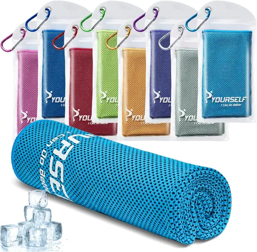 Miniatura 2 de Toalla refrigerante Syourself para un alivio instantáneo: toalla refrescante de 40 pulgadas x 12 pulgadas para jugar bolos o hacer ejercicio o yoga