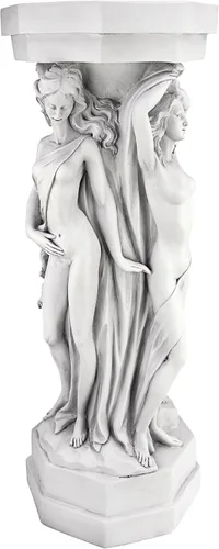 Miniatura 3 de Design Toscano. Columna con escultura de las Ménades.