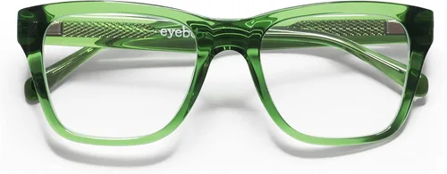 Miniatura 2 de eyebobs - Kvetcher Gafas de lectura prémium para hombres y mujeres Marco cuadrado para caras anchas Disponible en 0.0x - 4.0x Cristal Verde