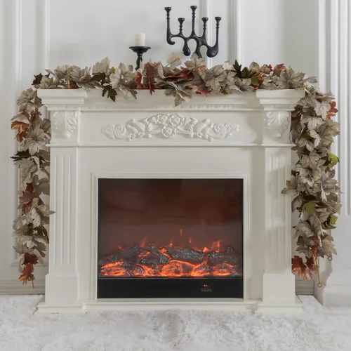 Miniatura 2 de PARTY JOY Guirnalda de Hojas de 6 Piezas, 5.6 Pies Guirnalda de Halloween Hoja de Arce Artificial Otoño Colgante Enredaderas de Otoño Decoraciones
