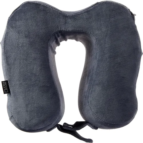 Miniatura 4 de Lewis N. Clark Almohada cervical de viaje Hexform de espuma viscoelástica contorneada para dolor de hombros y cuello, avión, campamento, niños