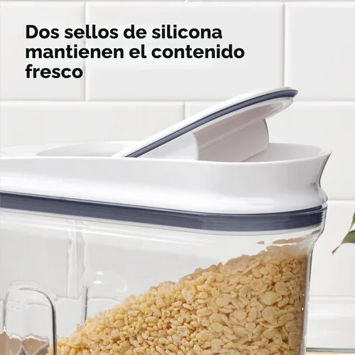 Miniatura 4 de OXO Good Grips Dispensador de Cereales Hermético POP Grande (4.5 Qt)