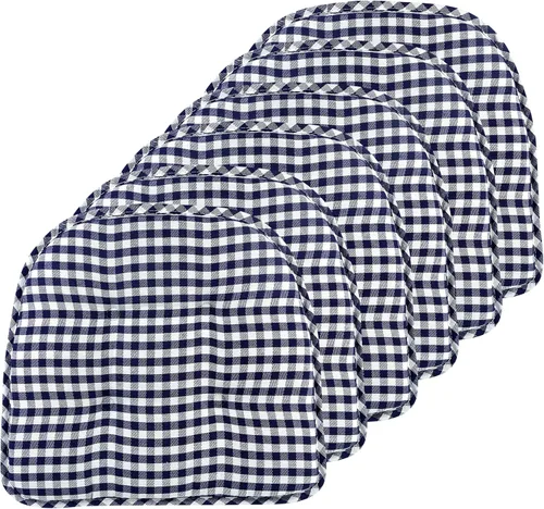 Miniatura 48 de Cojines antideslizantes para silla, ensamblados en Estados Unidos, almohadillas de asiento antideslizantes en forma de U para comedor, cocina