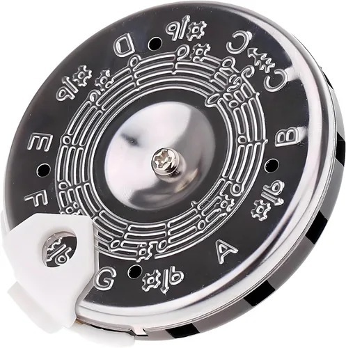 “That's My Tune” instrumento musical afinador de 13 notas, cromático, con escala C-C, que te ofrece placas de cromo duraderas con un selector de