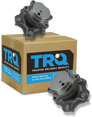 Miniatura 132 de TRQ Juego de buje y rodamiento trasero de 2 piezas compatible con Audi TT 2000-2006 TT Quattro, Volkswagen Beetle 1998-2010, Golf 1998-2005, Jetta