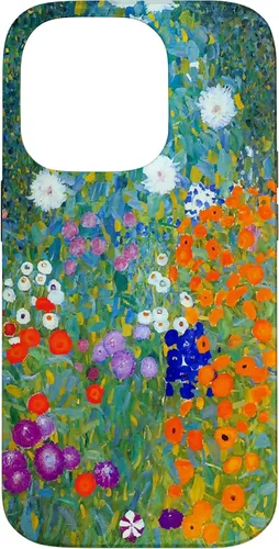 Miniatura 17 de Funda para iPhone 16 Gustav Klimt Flower Garden