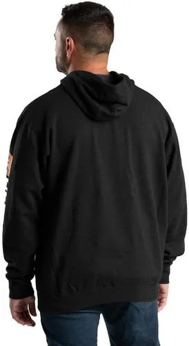 Miniatura 2 de Berne Sudadera con capucha de manga distintiva para hombre