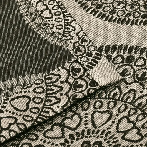 Miniatura 4 de Superior Cordon - Cortinas de jacquard para habitación y ventana, con ojales de acero inoxidable, clásico ecléctico transicional, juego de 2 paneles