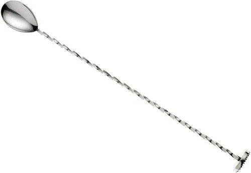 Miniatura 38 de Barfly Cuchara de barra de piña, extremo 13 1/4" (33.7 cm), acero inoxidable