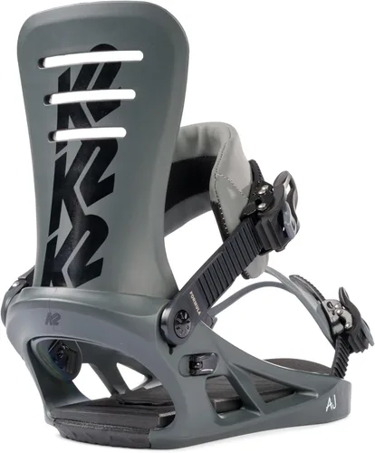 Miniatura 6 de K2 Formula - Fijaciones de snowboard para hombre, flexible sensible, soporte estable, control fiable, para todo tipo de montaña, estilo libre Negro