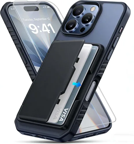 Miniatura 19 de Miracase Funda diseñada para iPhone SE 2022/SE 2020/7/8, funda multicolor de silicona a prueba de golpes (rojo)