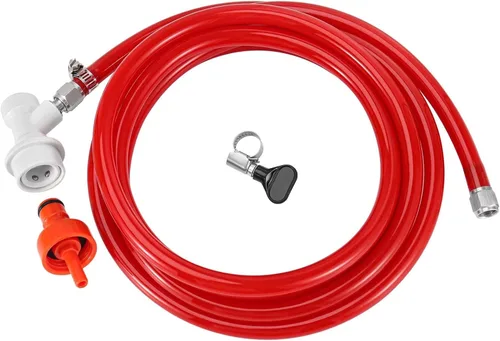 Miniatura 7 de Kit de tapa de carbonatación de acero inoxidable de 5 pies para botella de PET con regulador de CO2, grifo de barril con diámetro exterior