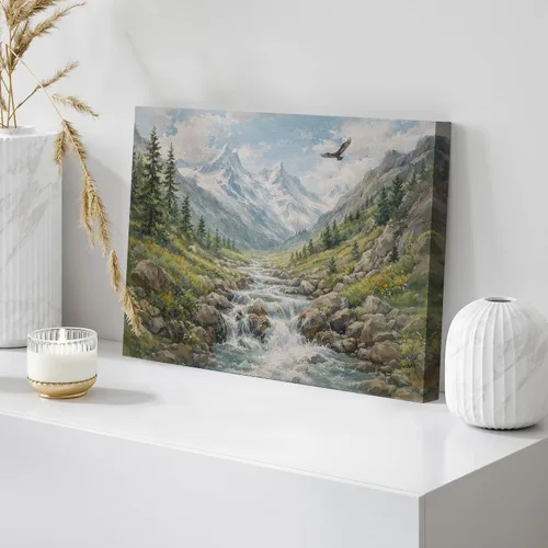Miniatura 110 de wall26 Prado con álamos por Claude Monet - Arte moderno impresionista, arte en lienzo para el hogar, 12 x 18 pulgadas