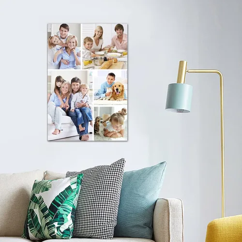 Miniatura 2 de LZIMU Impresiones en lienzo personalizadas con tu foto, lienzo de fotos personalizado para decoración de pared del hogar