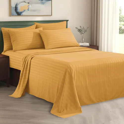 Miniatura 9 de Elegant Comfort Silky-Soft - Juego de sábanas de 4 piezas de calidad hotelera 1500 Premier, sin arrugas, tamaño matrimonial, color negro